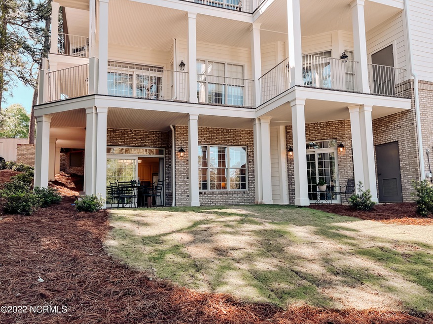 Unit F exterior patio