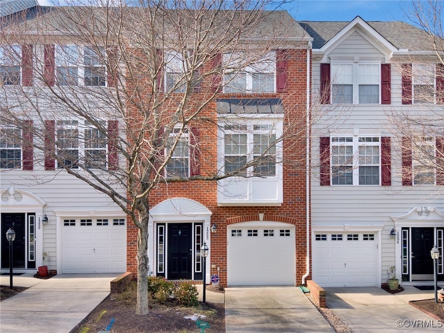 Brick Front with One Car Garage