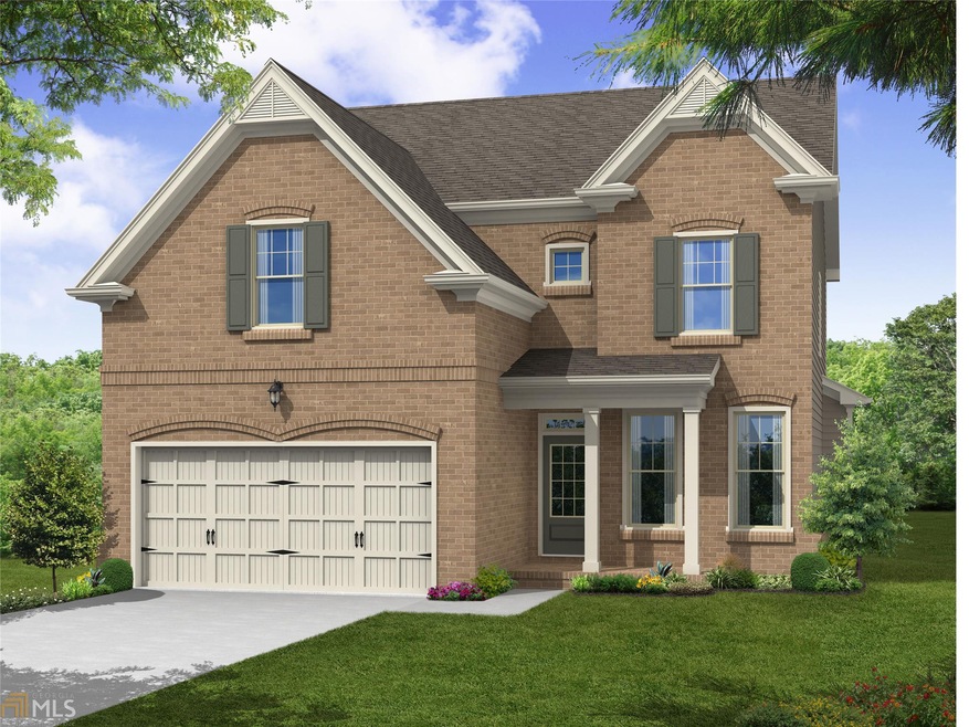The Aberdeen  Brick front, 4 bedrooms, 3.5 baths