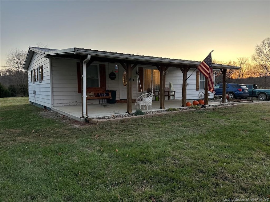 3/2 w detached garage on 2 acres