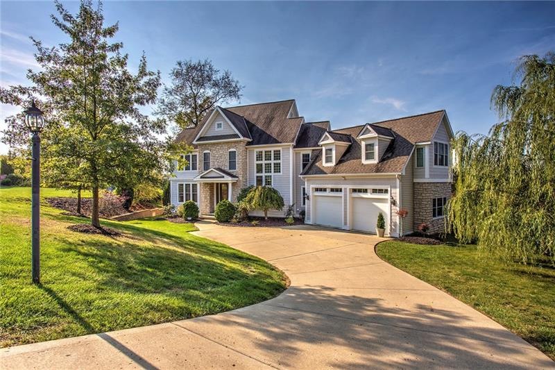 This 3200 sq. ft. contemporary home is nestled pri