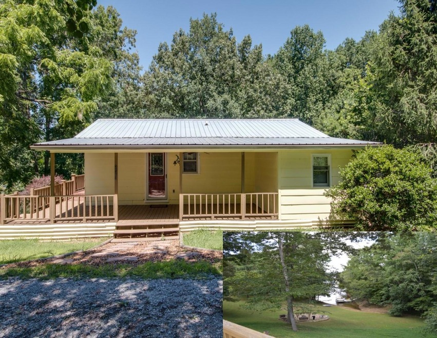 Welcome to 924 Cline Ridge Road. Lakefront home in the cove.