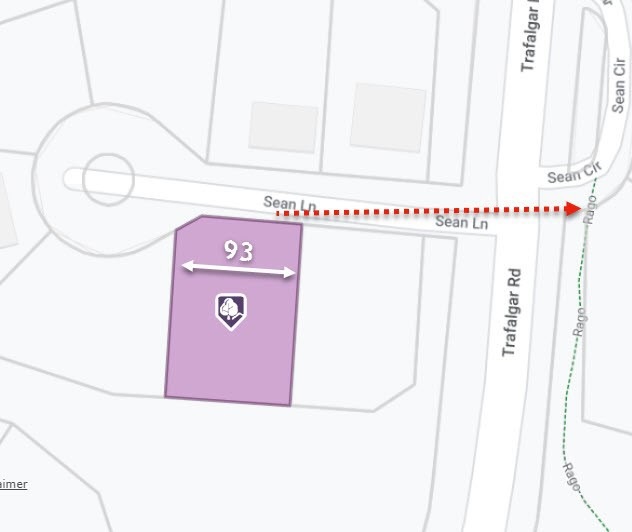 30 seconds to the trail!