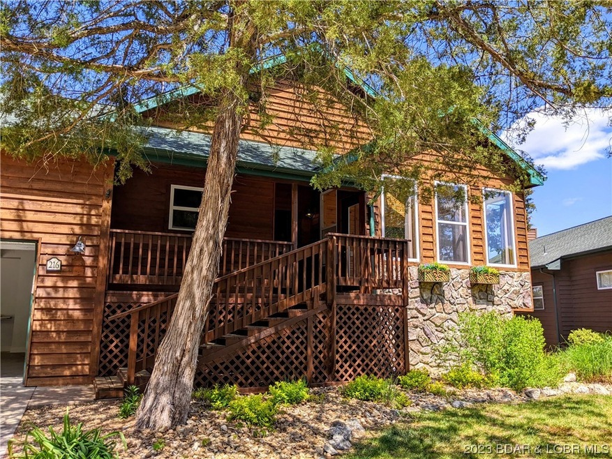 Nestled in beautiful shade trees!