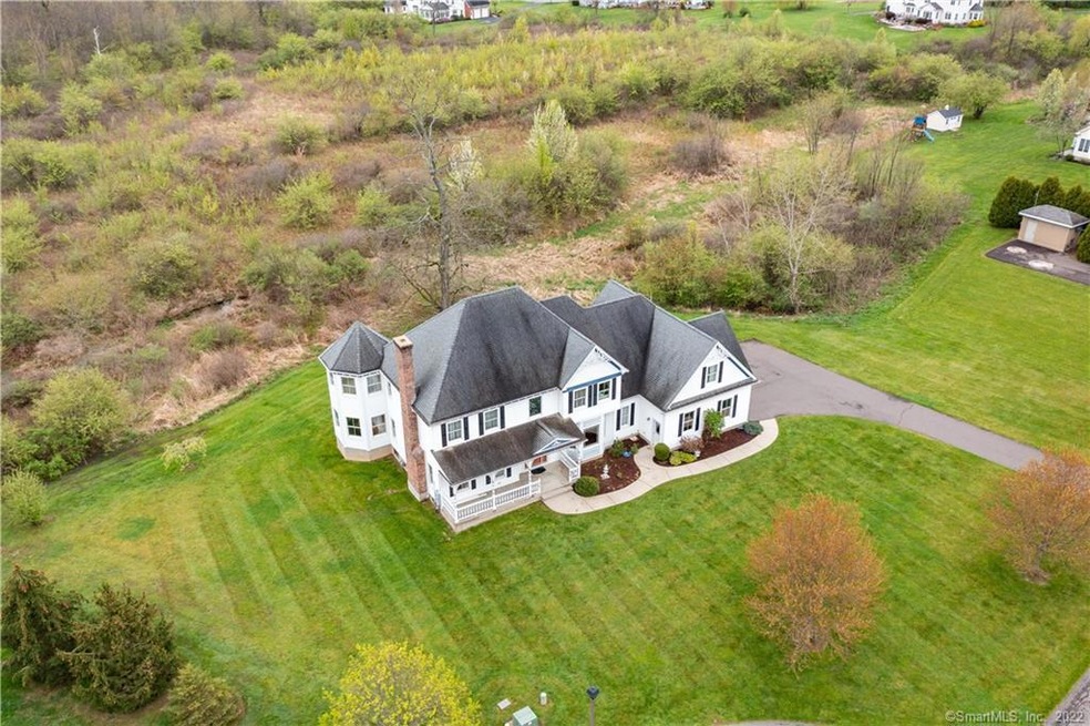 Home is set on a beautiful piece of property