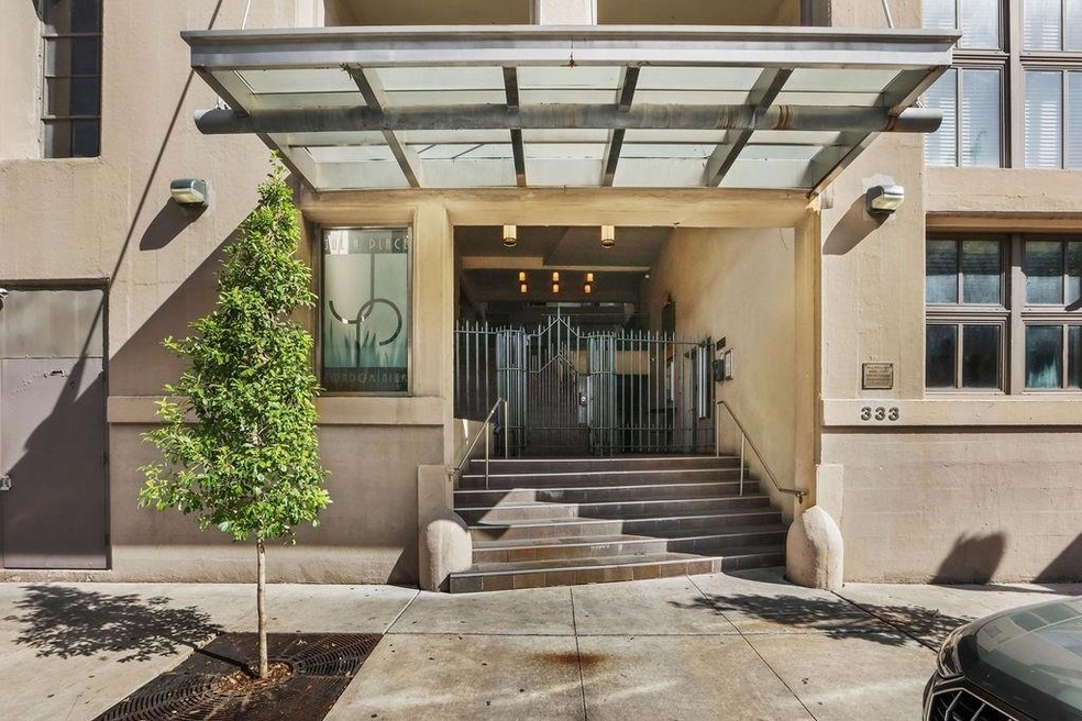 Front entrance on Julia St