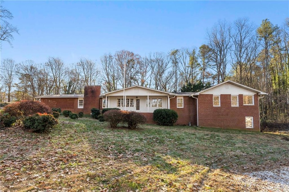 Ranch-style house on 1.2 private  lot