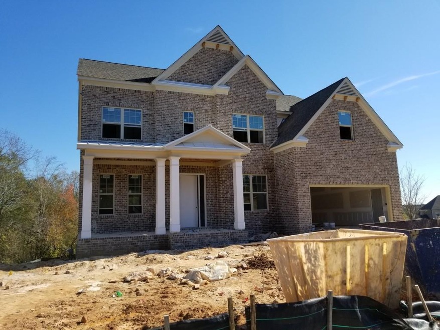Home under construction.  Photo taken 11-18-17
