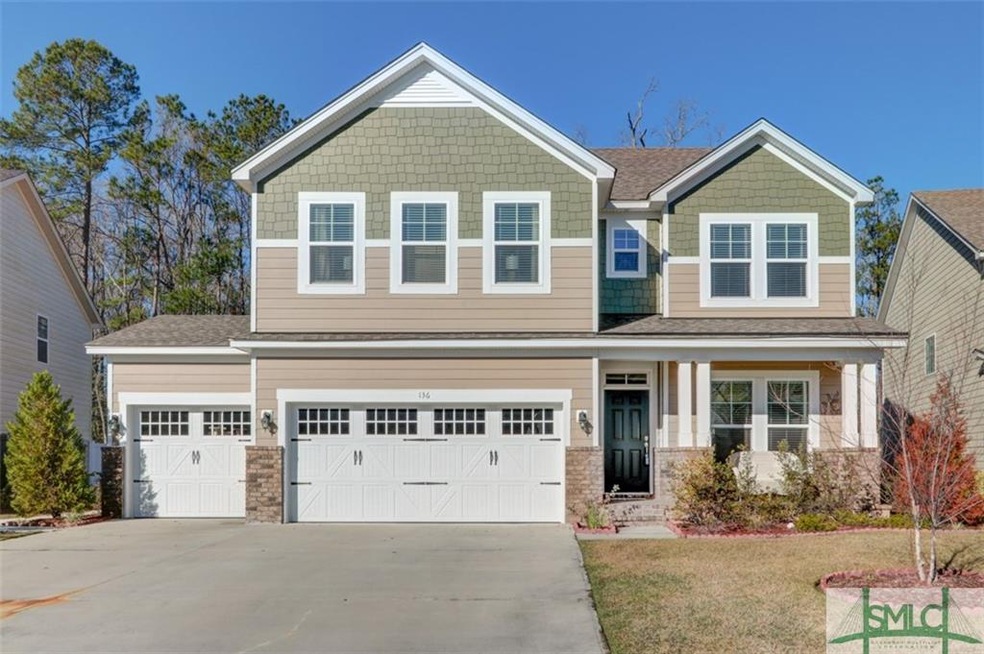 3 Car Richmond Floorplan with Screened in Porch & 