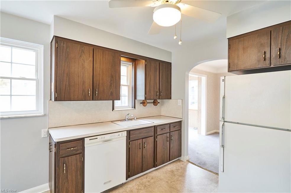 Kitchen with appliances