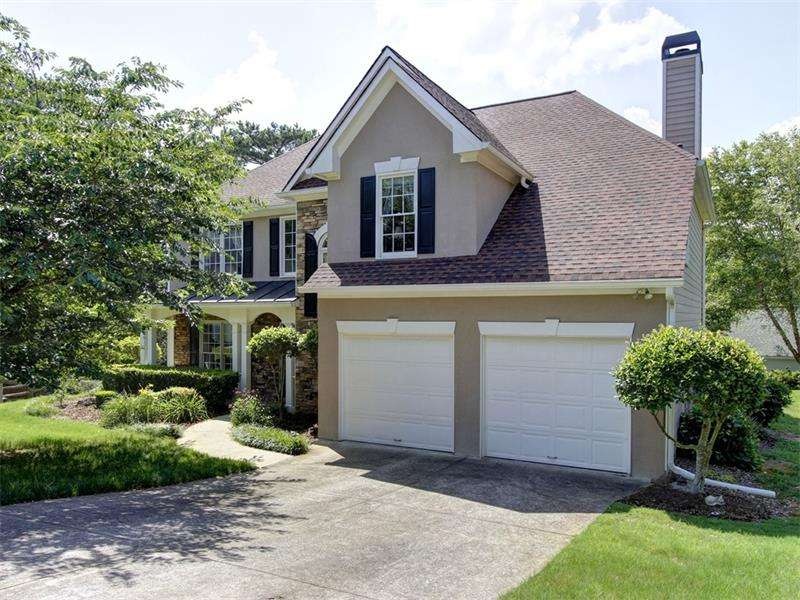Perfect stack stone accented home!