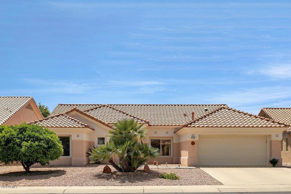 FRONT ELEVATION 21022 N. LIMOUSINE DR. SUN CITY WEST, AZ. 85375