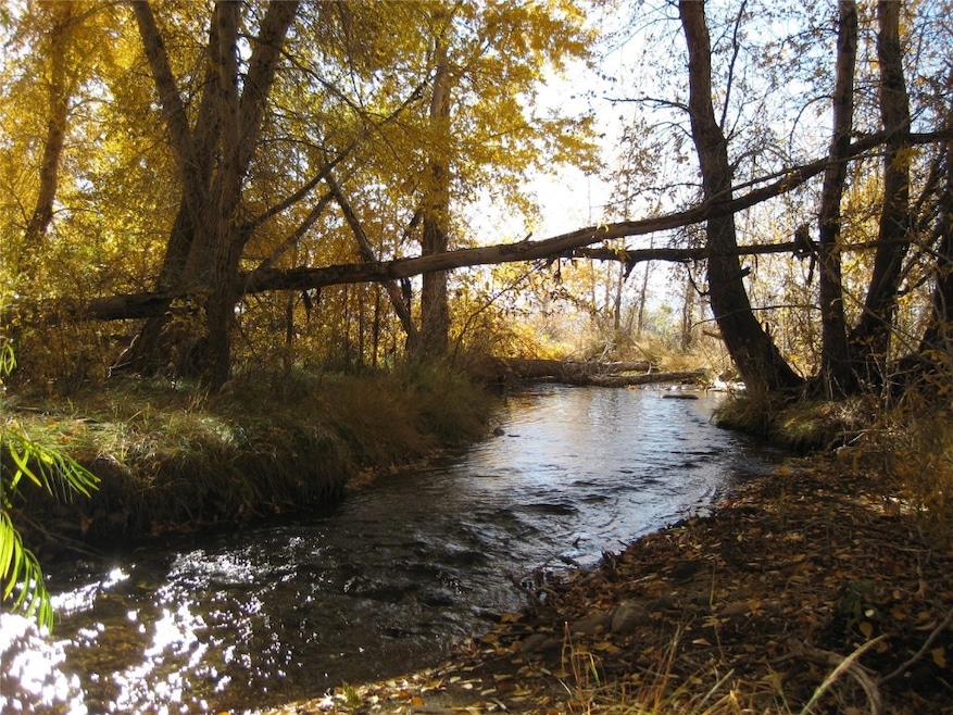Cotton Creek on the property
