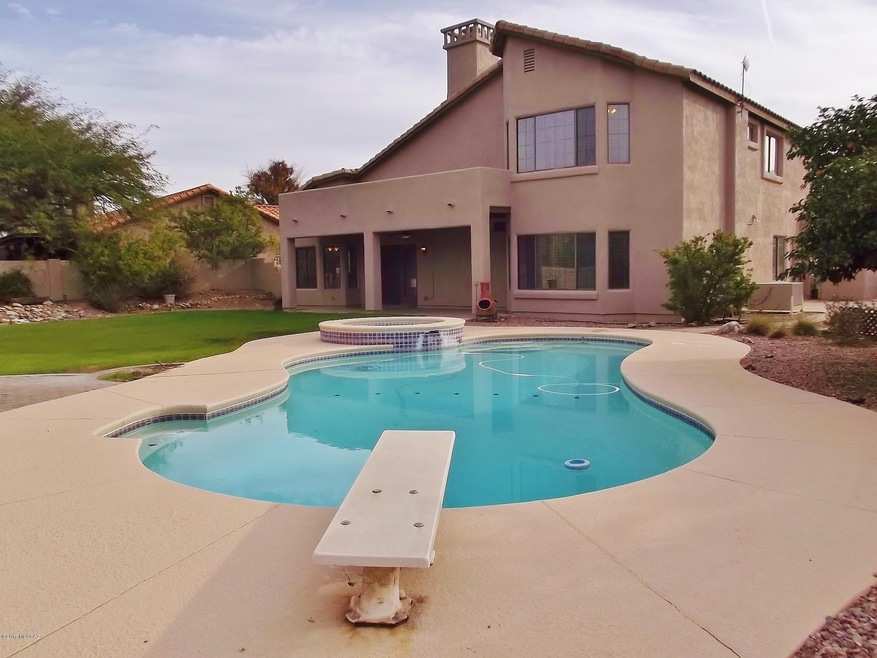 Exterior Back Yard Pool