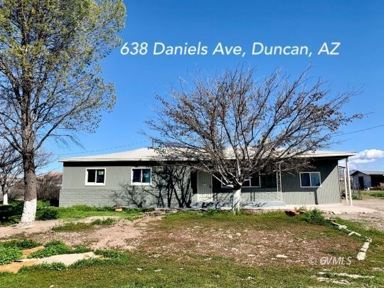 638 Daniels Ave. Duncan, AZ
