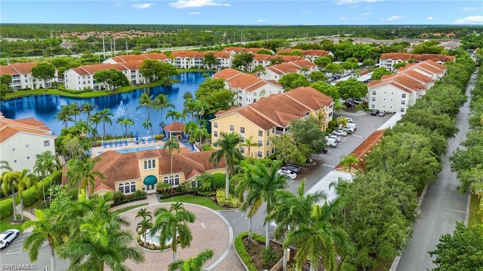 Drone / aerial view of a nearby body of water