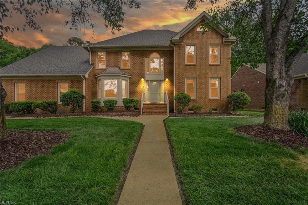 All Brick Home