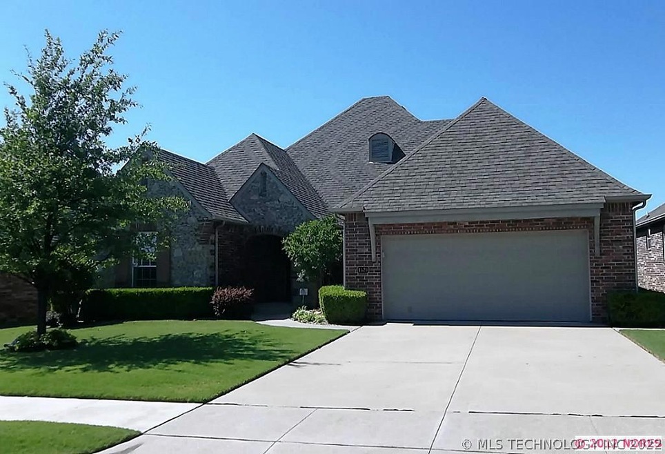 Home faces south & backs to Golf course