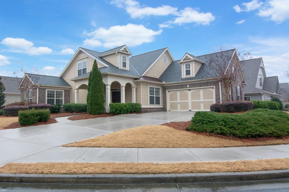 Front of home!  Beautiful Landscaping, level drive