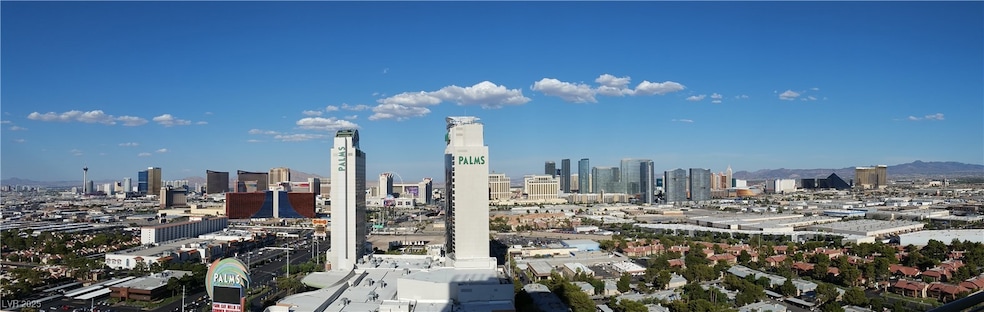 View of city skyline