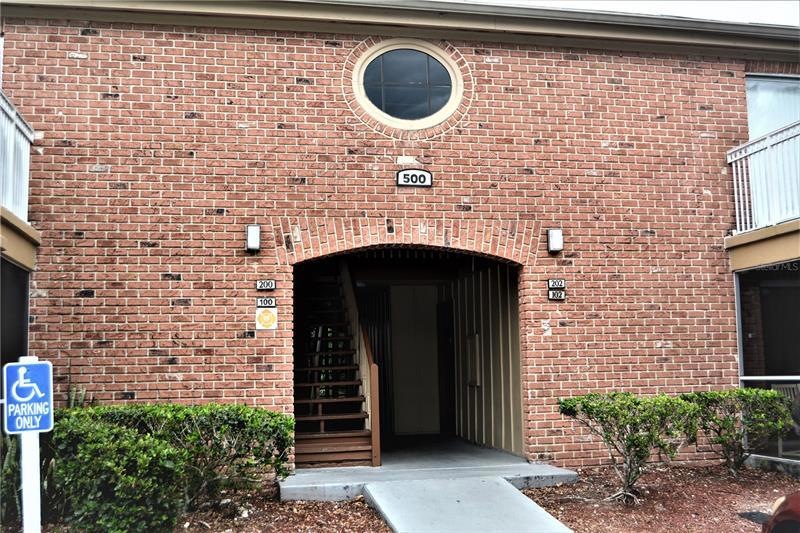 Front of Building