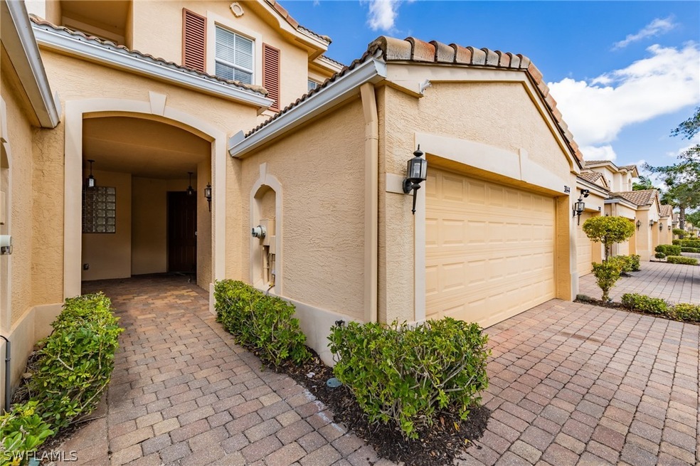Beautiful pavers greet you at this great unit
