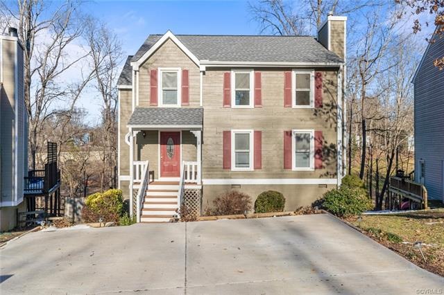 Front of home - double off street parking.