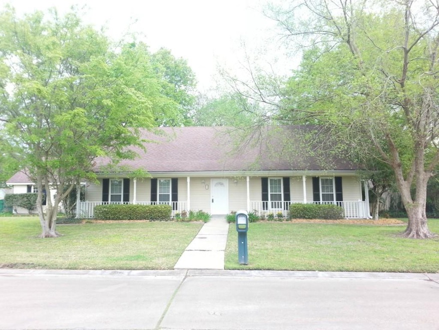 Front, freshly painted shutters.