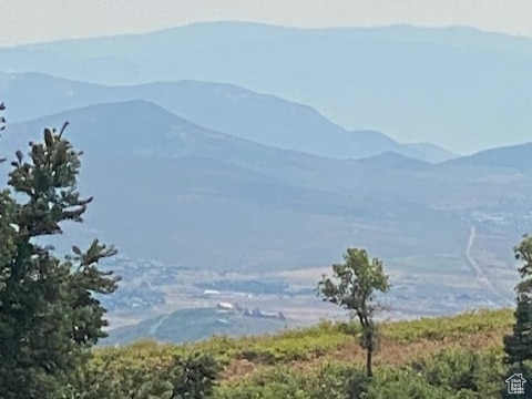 View of mountain backdrop