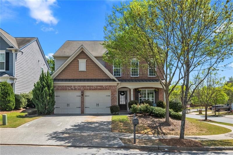 Front of Home On Beautiful Corner Lot