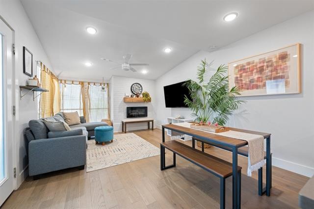 Open concept living in this light filled one bedro