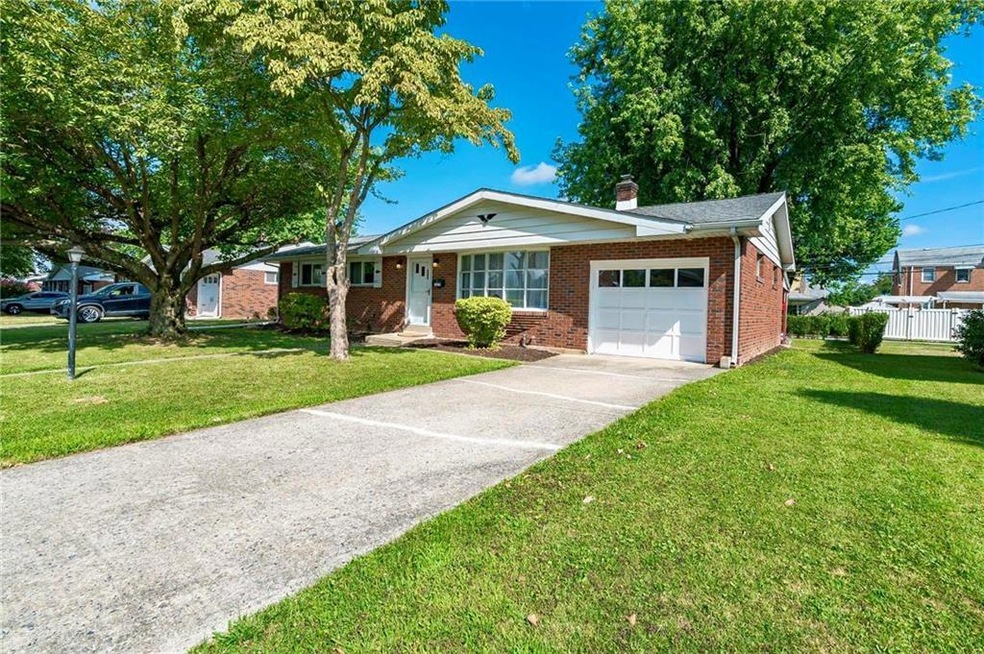 Main Entrance with 1 car garage