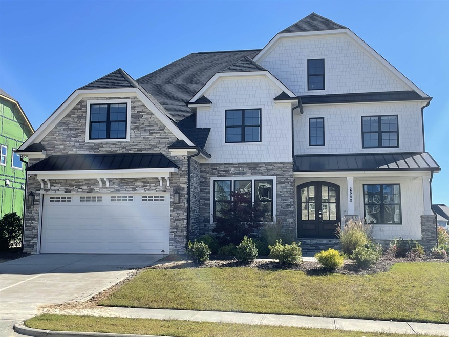 Garage door style will vary