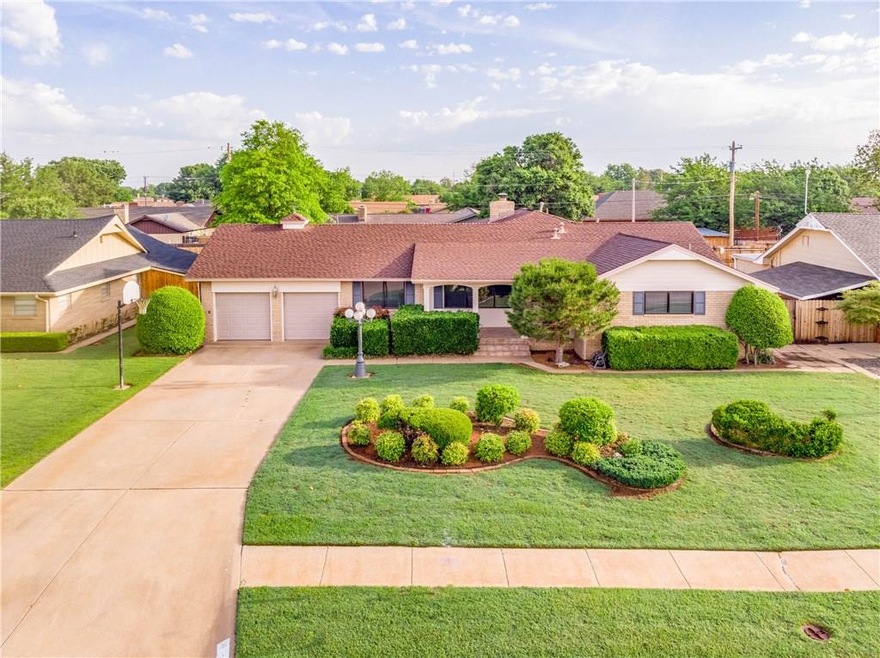 Beautiful aerial shot of this lovely home.