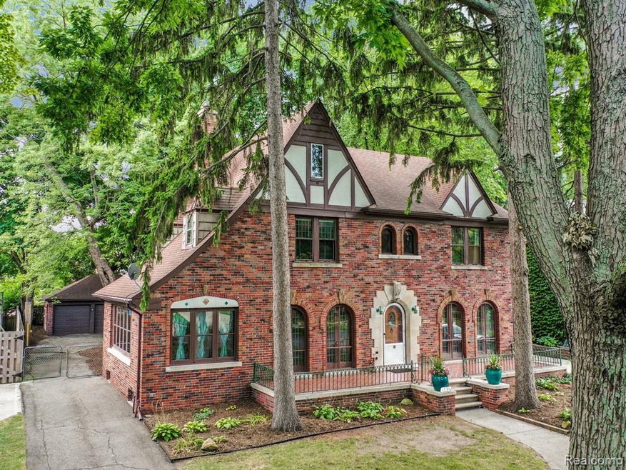 Aerial front of home
