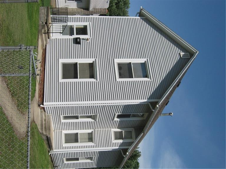 New vinyl siding and windows