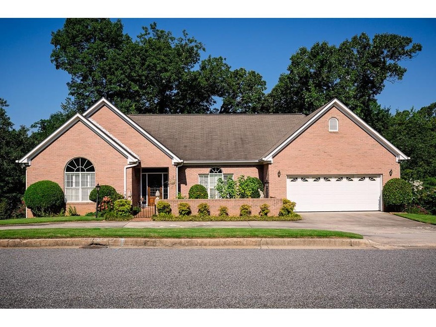 Front showing circle driveway