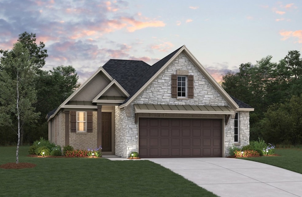 French Country L Elevation