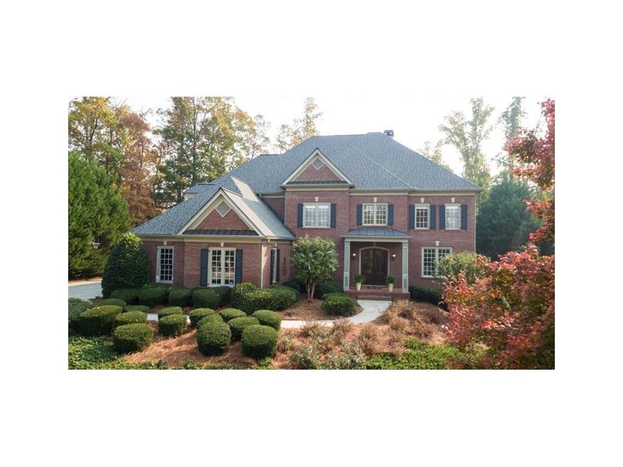 Classic brick beauty situated on a beautifully lan