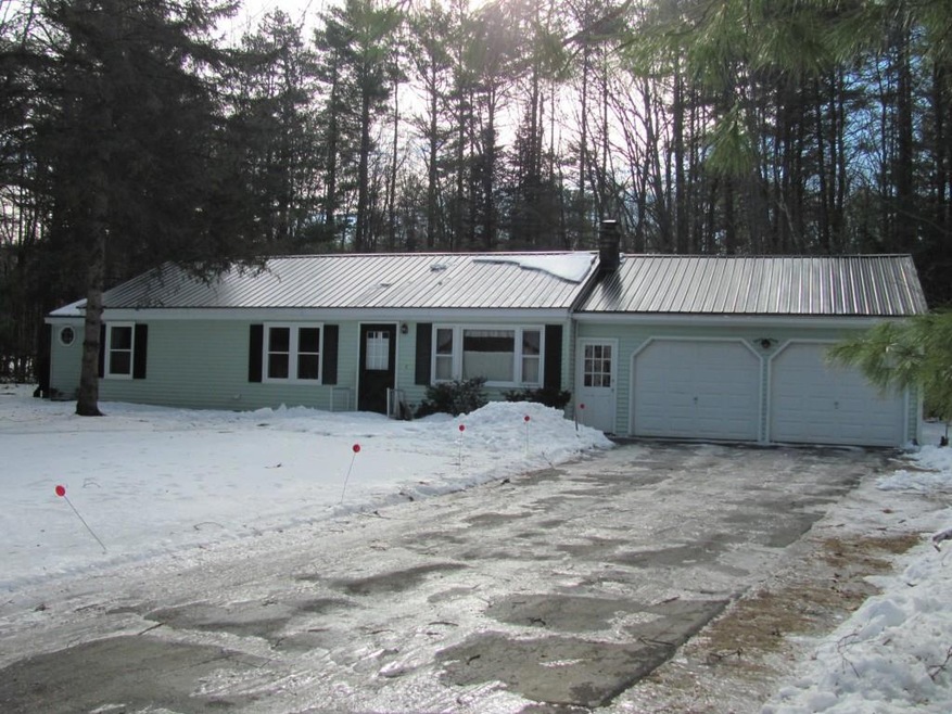 Front of home for cul-de-sec.