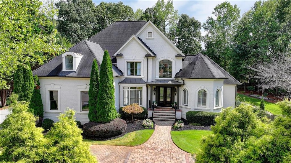 French provincial brick estate