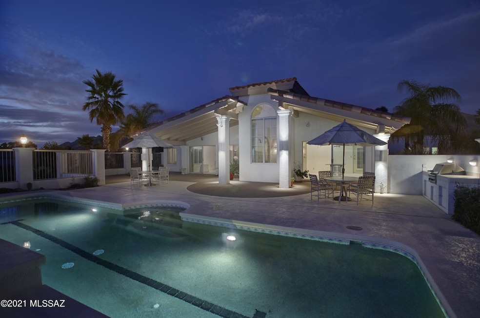 Back of the house from Pool
