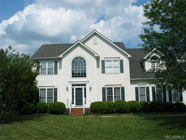This Colonial Transitional home is located on a qu