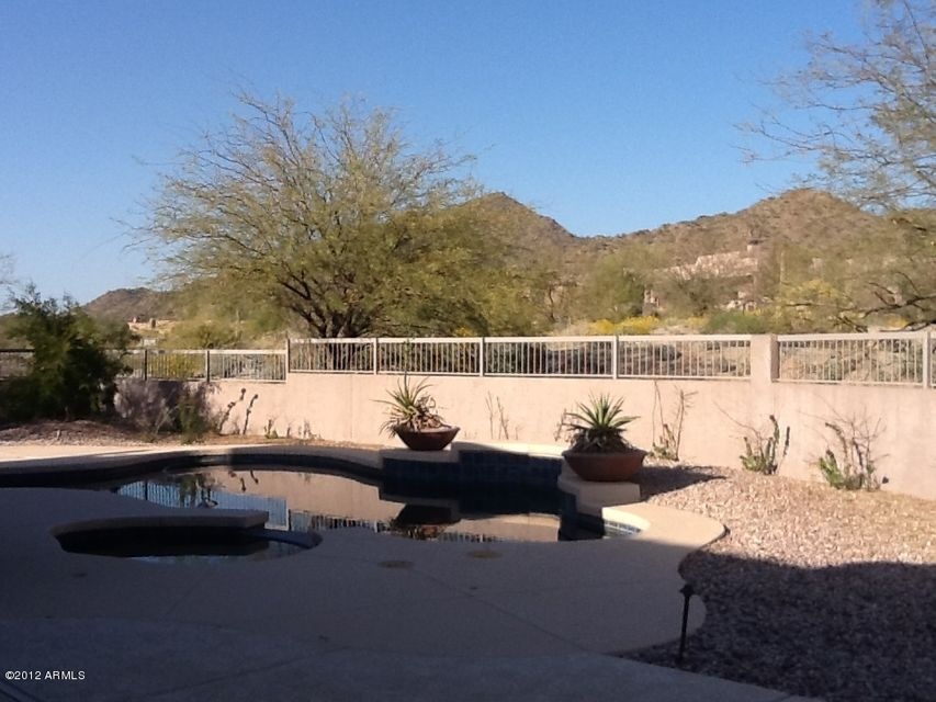 Pool and View of Mountain Preserve