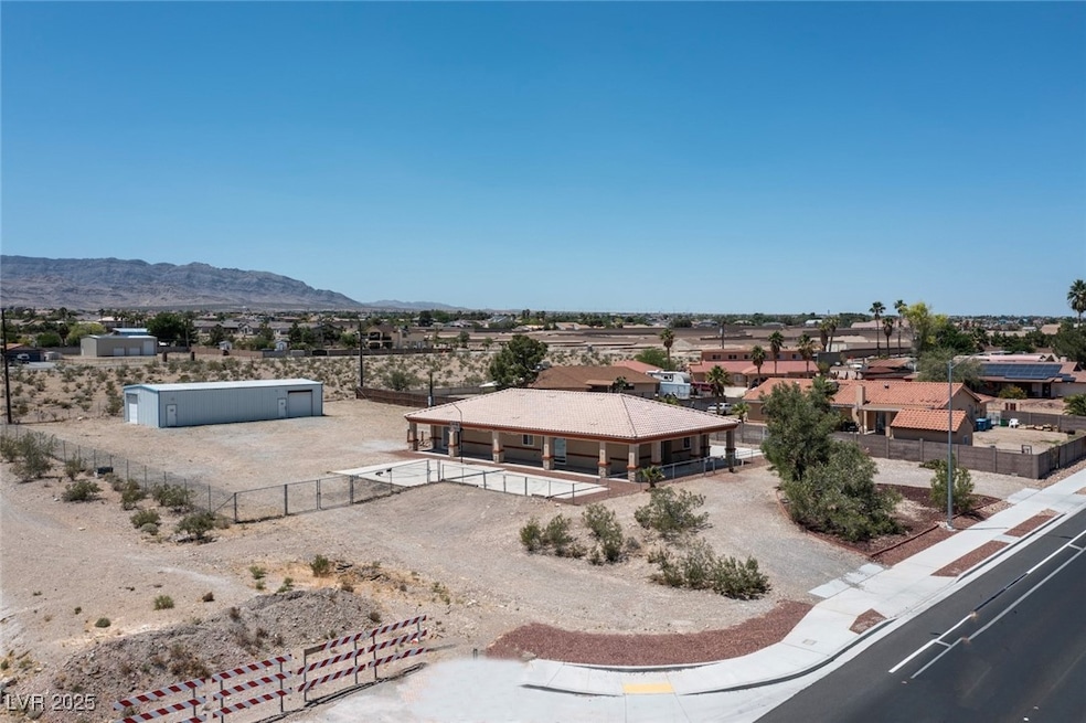 Drone/Aerial Southeast View of Property with Fort