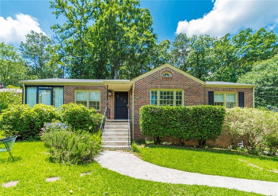 This beautifully updated 3 bedroom, 2 bath mid-cen