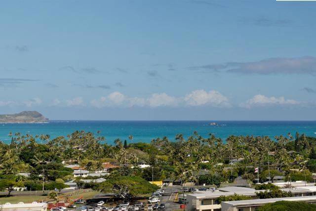 Beautiful Kailua town and bay unfold at your feet.