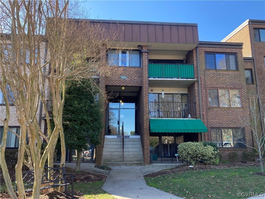 2nd floor unit with balcony