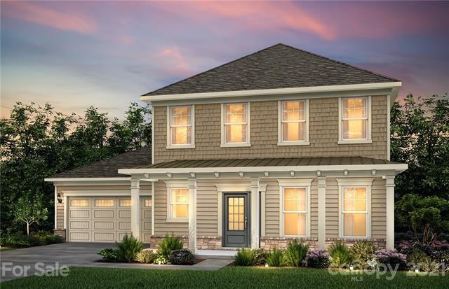 This is a rendering of the home under construction