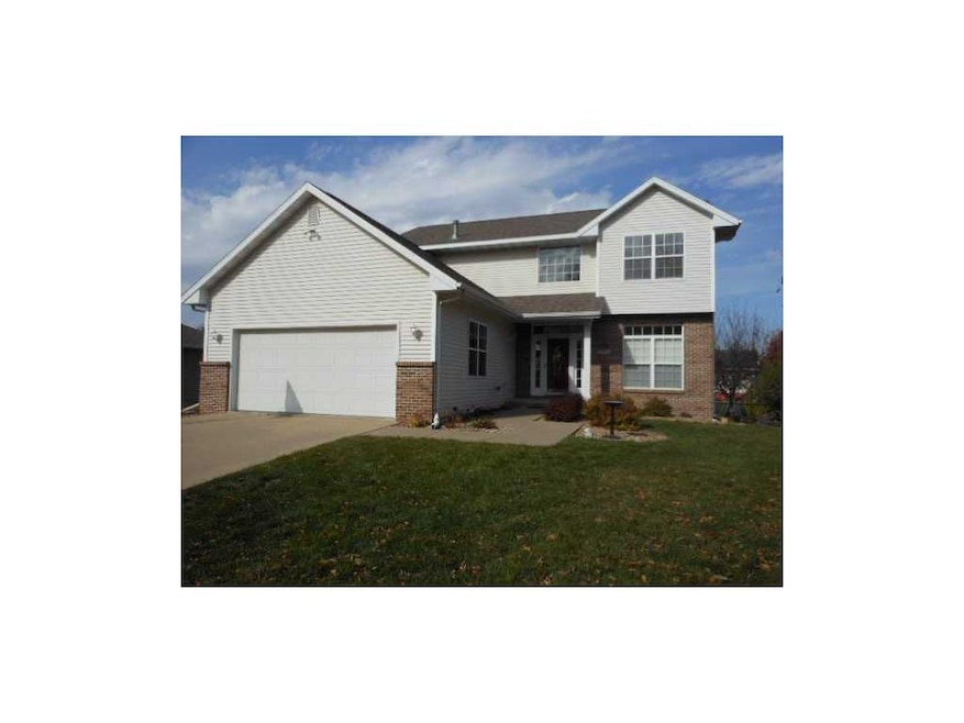 Front Exterior. VInyl siding-partial brick front a